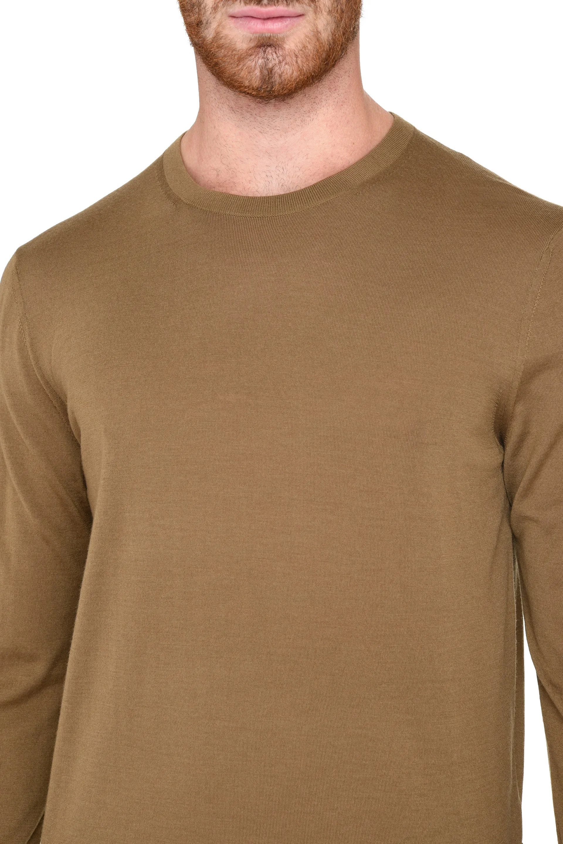 Z Zegna Crewneck Knit Sweater