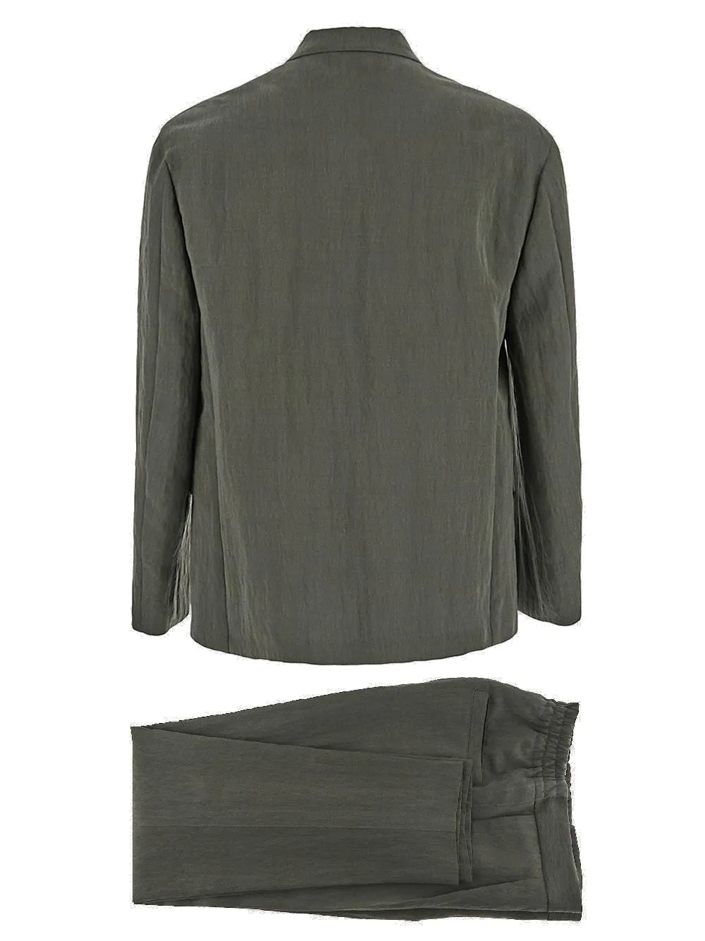 Z Zegna Double-Breasted Mid-Rise Suit