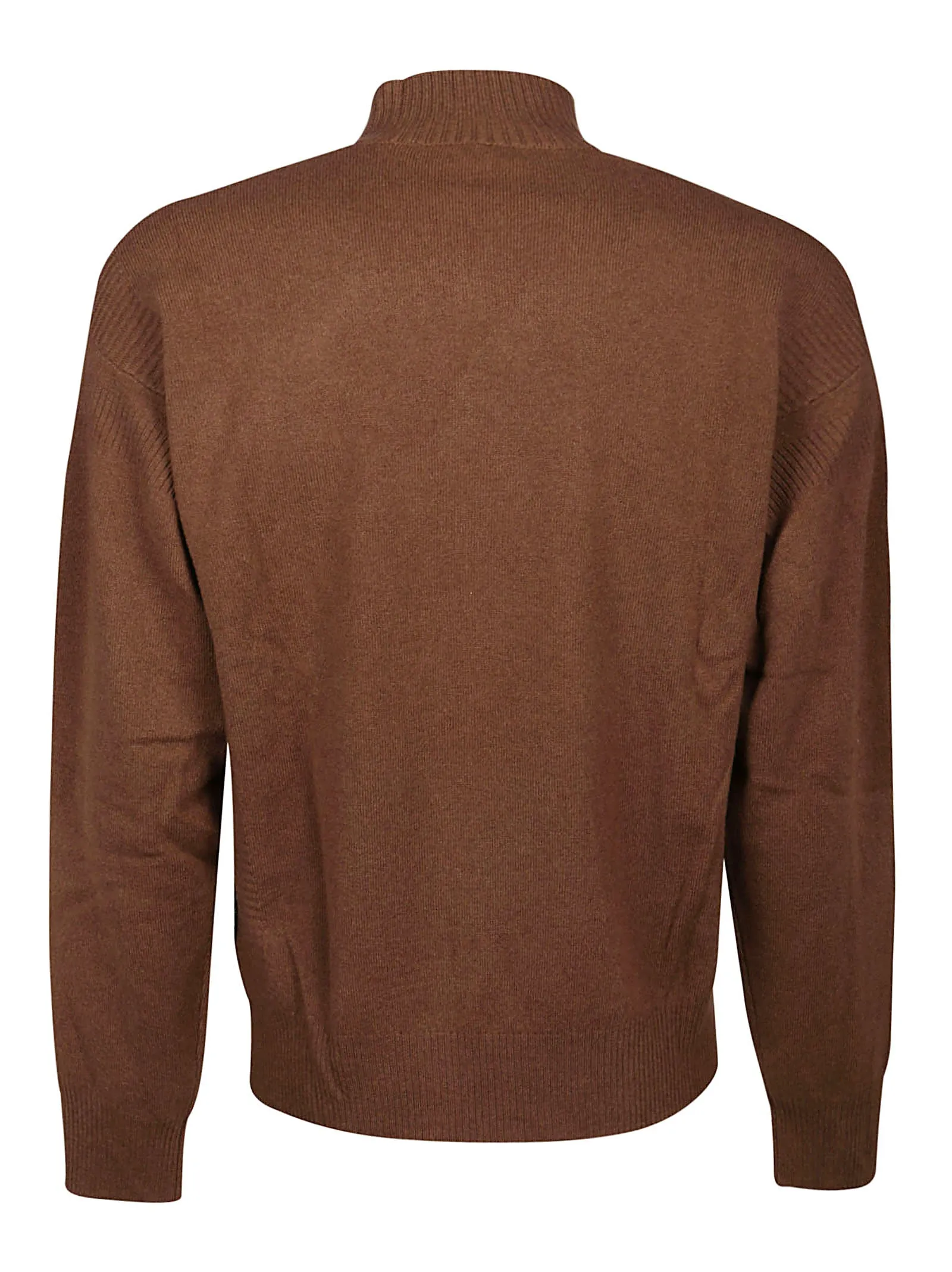 Z Zegna Funnel-Neck Knitted Jumper