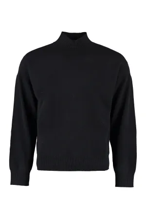 Z Zegna Funnel-Neck Knitted Jumper