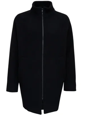 Z Zegna High-Neck Zipped Coat