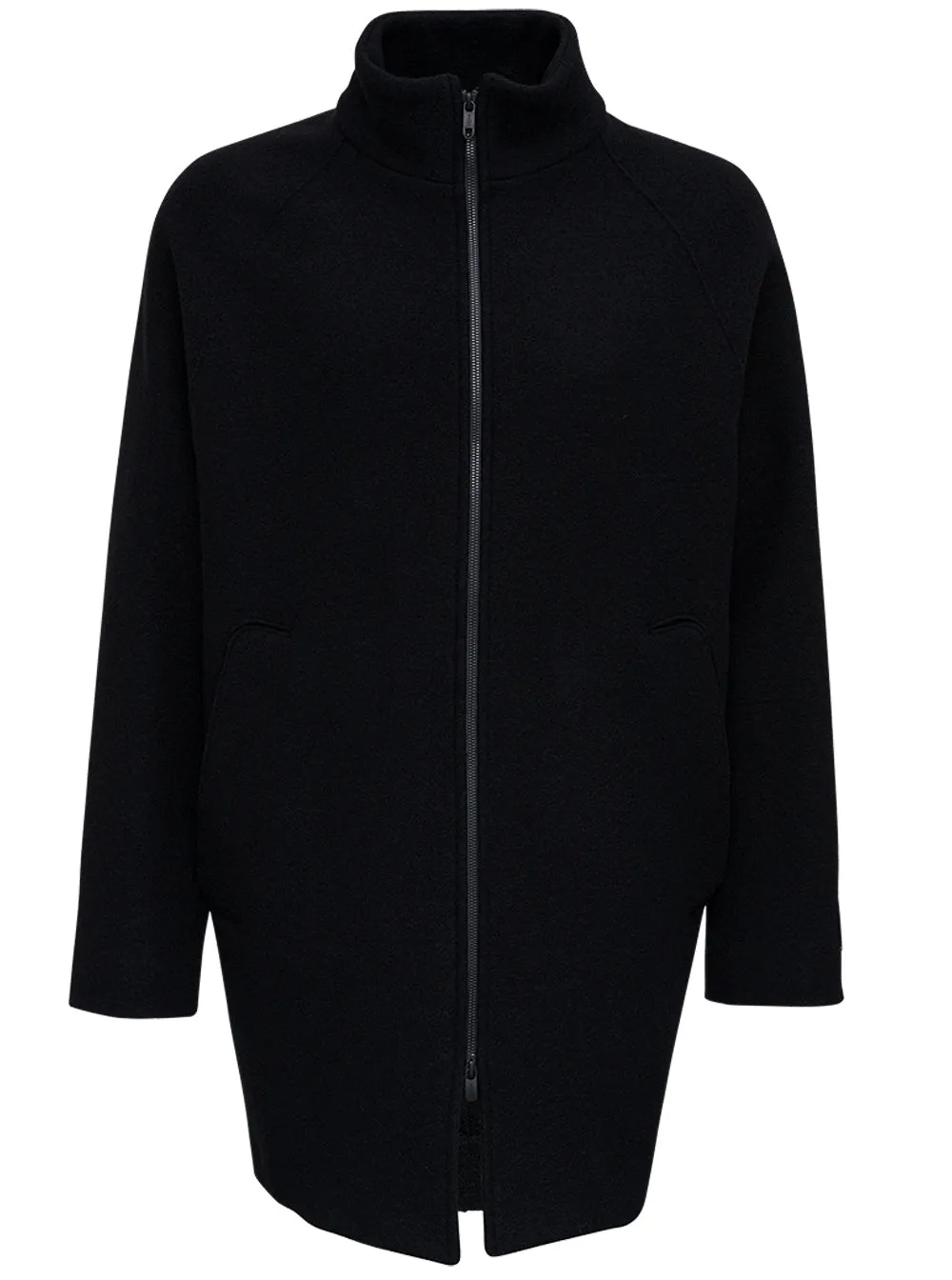 Z Zegna High-Neck Zipped Coat