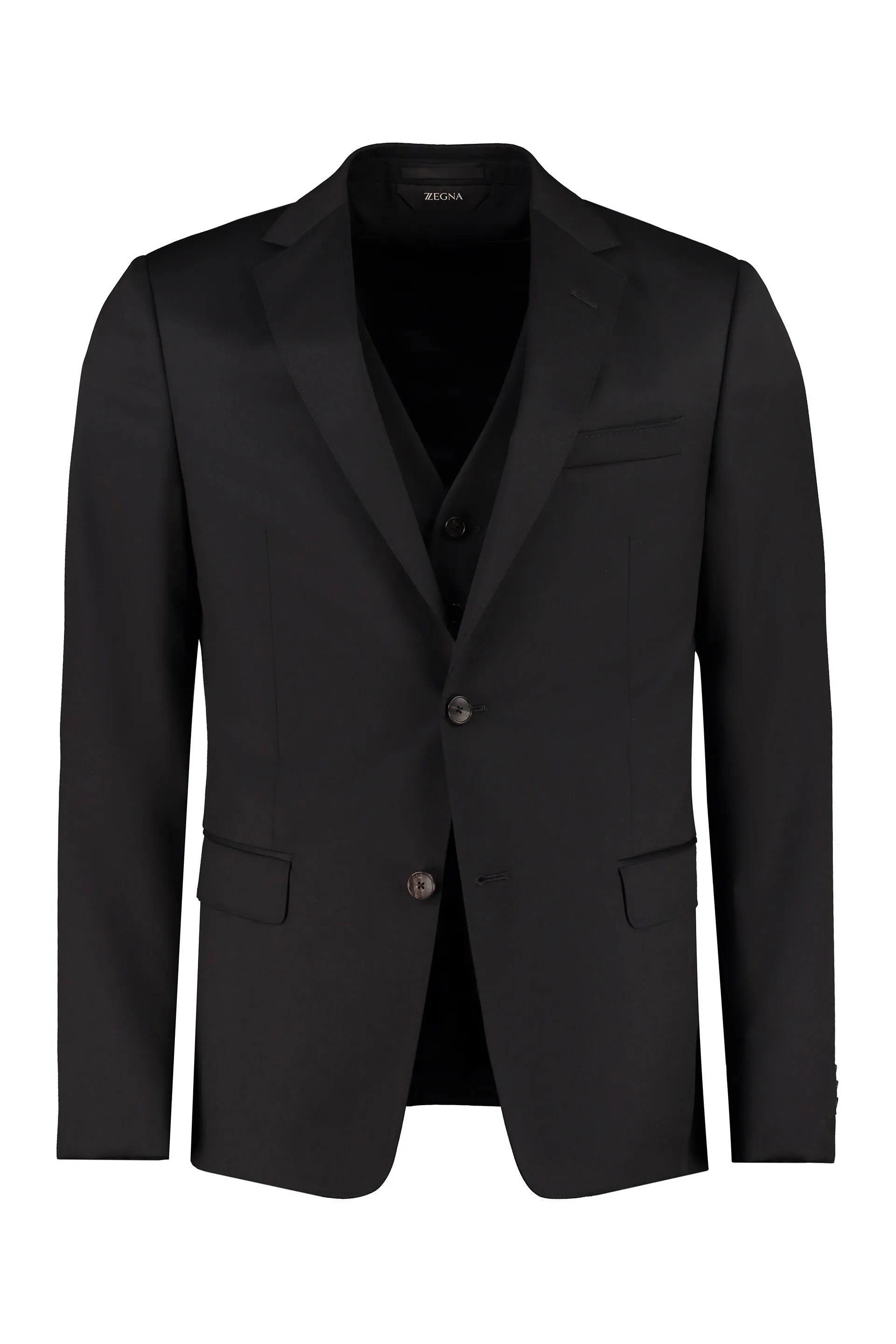 Z Zegna Single-Breasted Three-Piece Suit