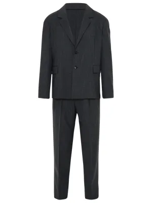 Z Zegna Single-Breasted Two-Piece Suit