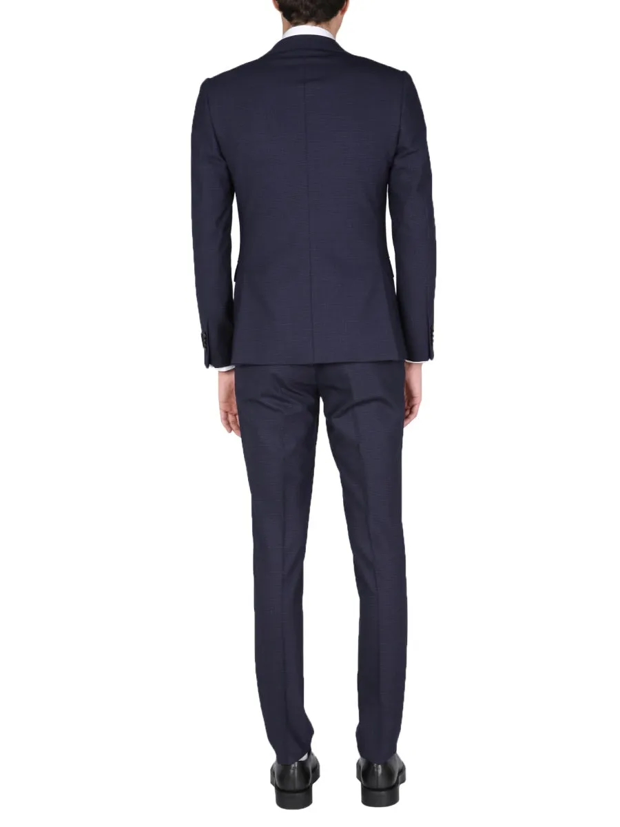 Z Zegna Sinlge-Breasted Two-Piece Suit