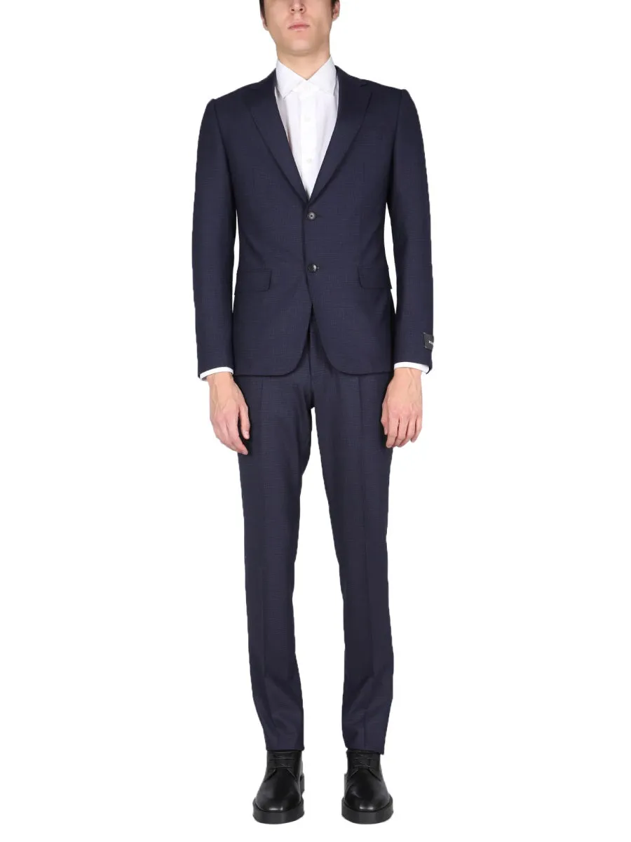 Z Zegna Sinlge-Breasted Two-Piece Suit