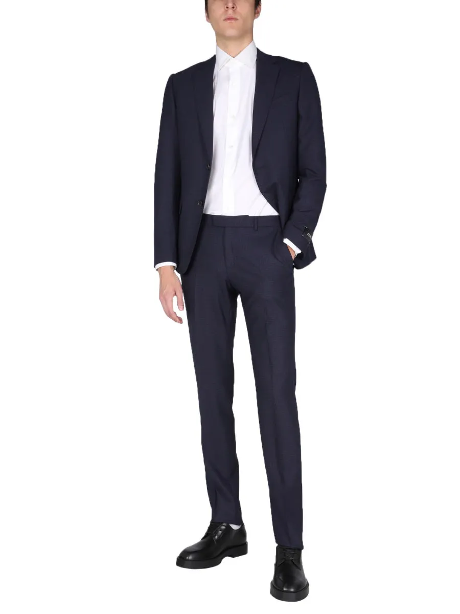 Z Zegna Sinlge-Breasted Two-Piece Suit