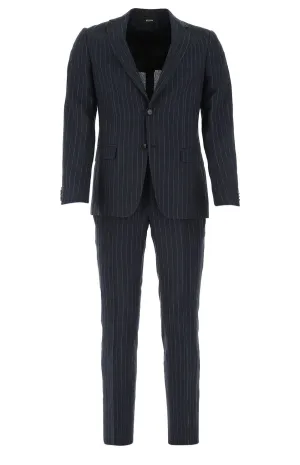 Z Zegna Striped Two-Piece Tailored Suit